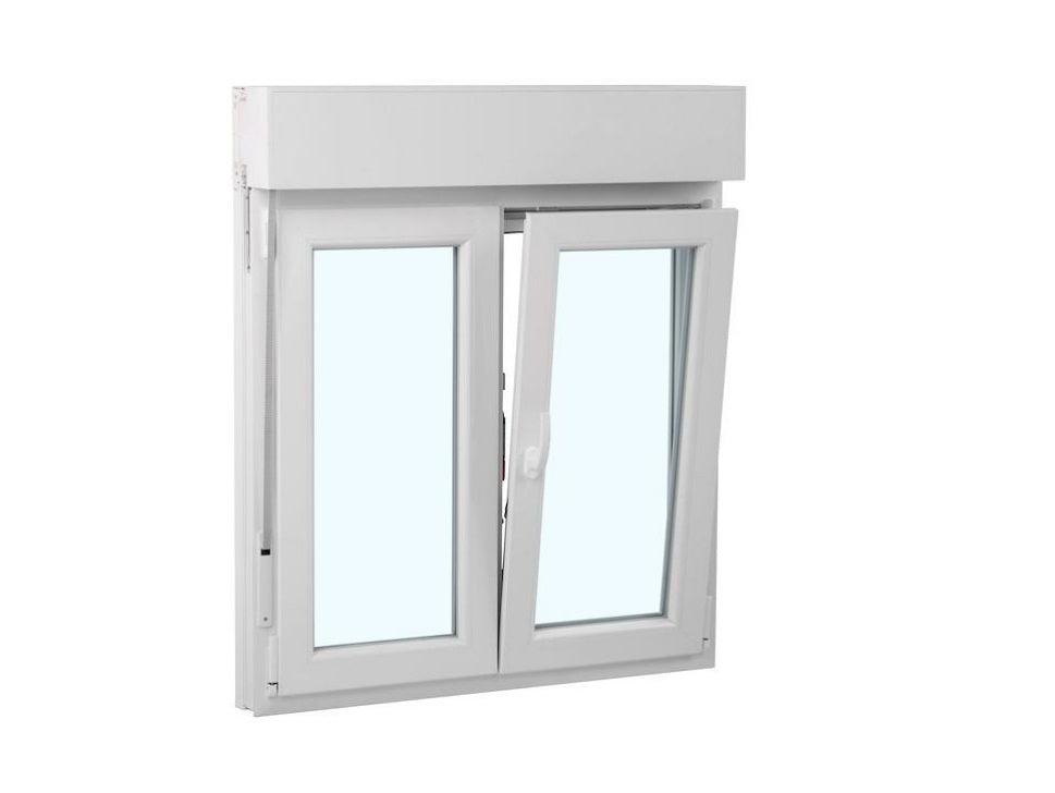 E Store Janelas PVC 2F com estore incluído – JanelasMAO
