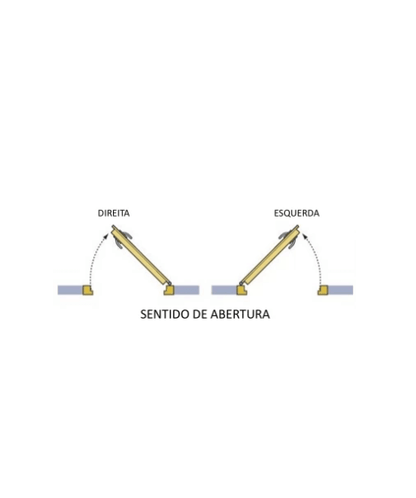 Portas brancas de batente - JanelasMAO